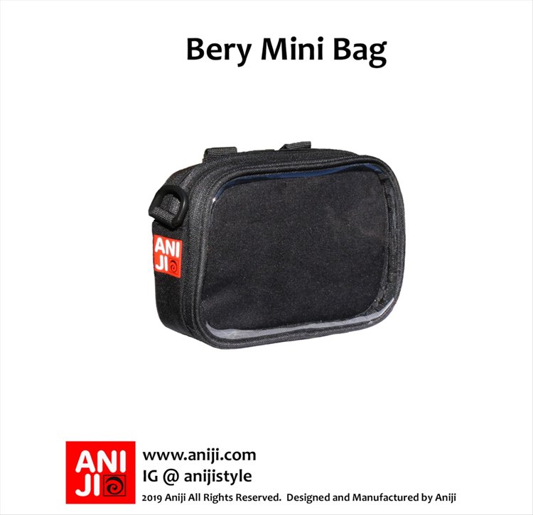 Aniji Bags - Bery Black Bag