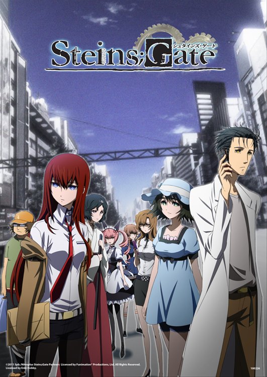 Steins Gate - Group Clear Poster