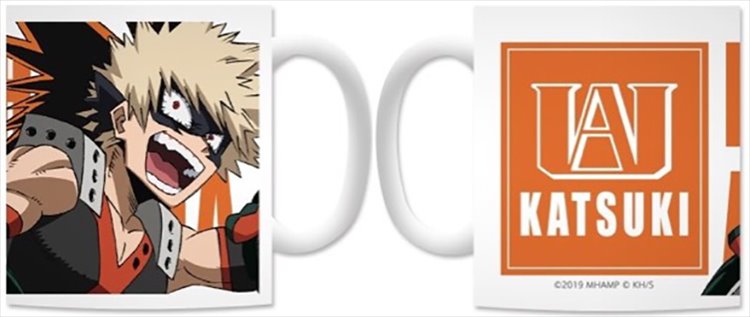 My Hero Academia The Movie - Katsuki Bakugo Original Illustration Mug - Click Image to Close