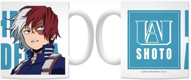 My Hero Academia The Movie - Shoto Todoroki Original Illustration Mug - Click Image to Close