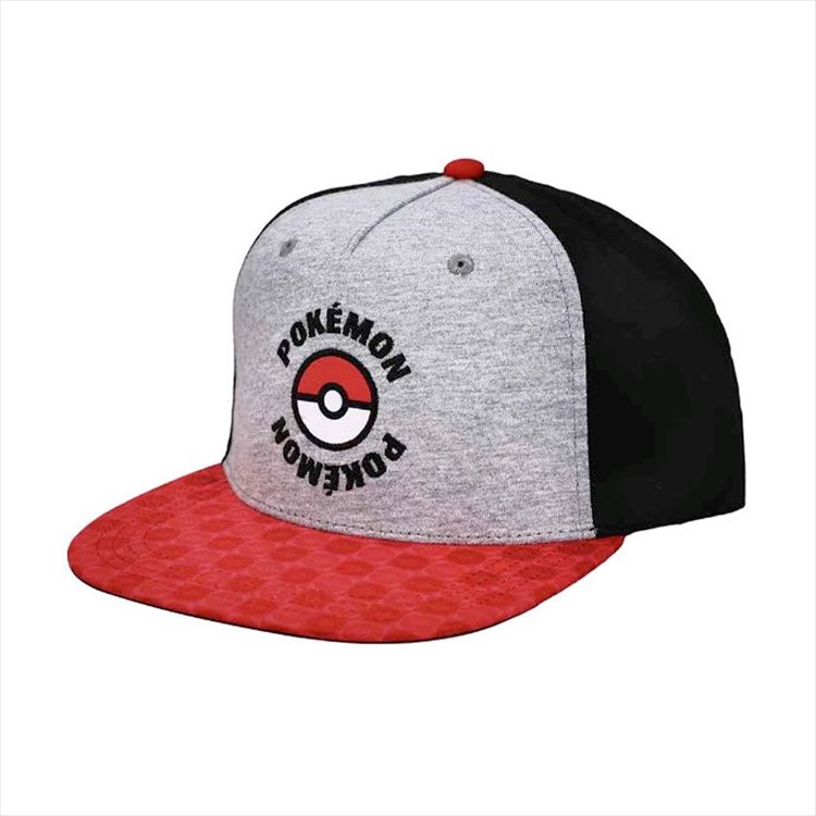 Pokemon - Twill Color Blocked Flat Bill Snapback