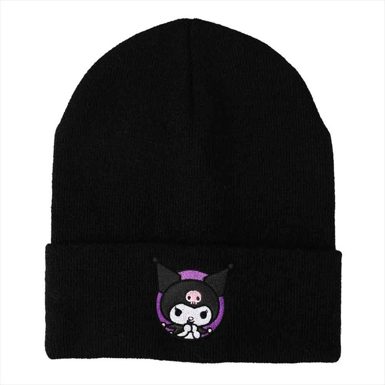 Sanrio - Kuromi Embroidered Beanie