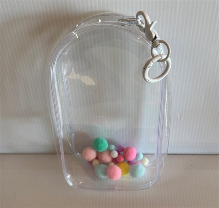 Labubu - Transparent Doll Bag Clear