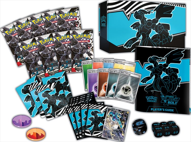 Pokemon - TCG Scarlet and Violet Black Bolt Elite Trainer Box