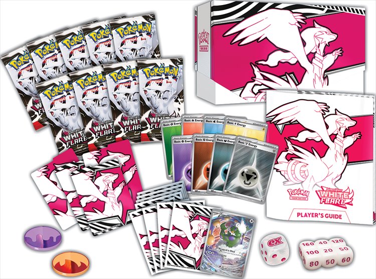 Pokemon - TCG Scarlet and Violet White Flare Elite Trainer Box
