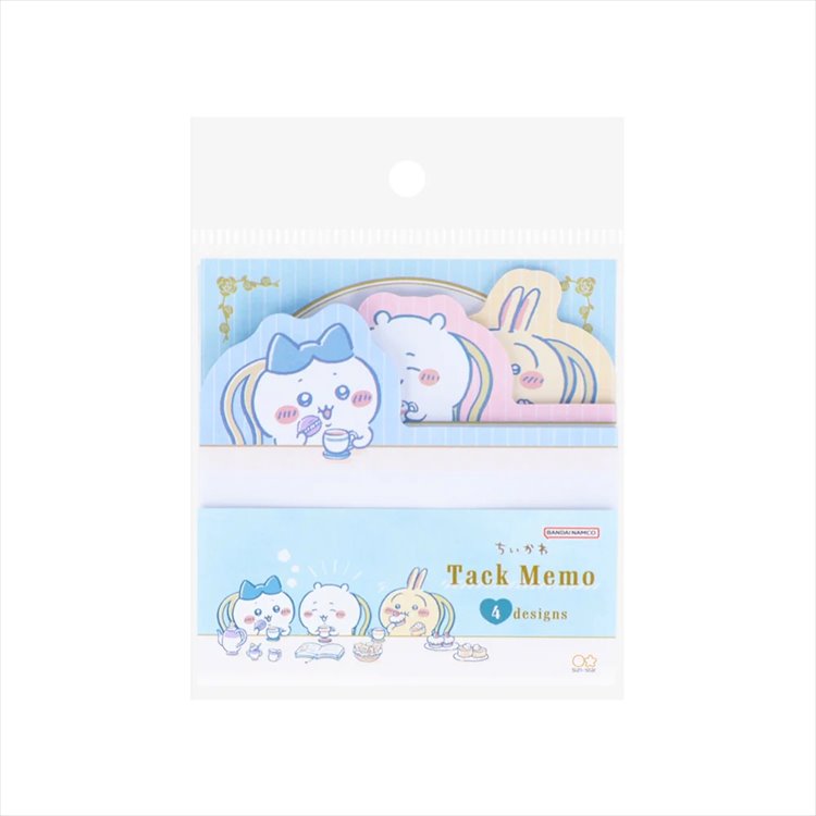 Chiikawa - Die-Cut Block Sticky Notes Tea Time Ver. A