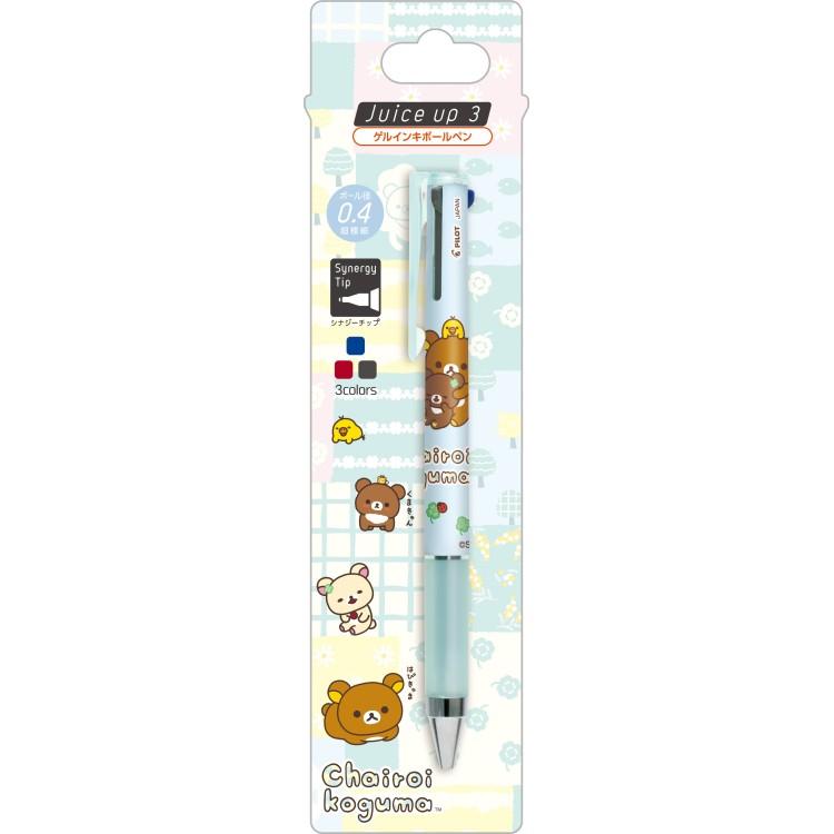 Rilakkuma - Juice Up 3 Colors Multi Gel Pen