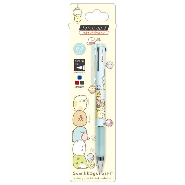 Sumikko Gurashi - Juice Up 3 Colors Multi Gel Pen Blue