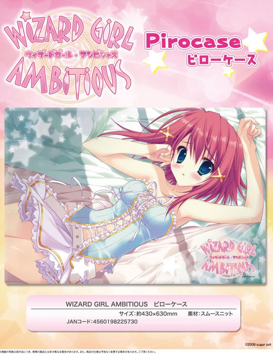Wizard Girl Ambitious - Pillow Case