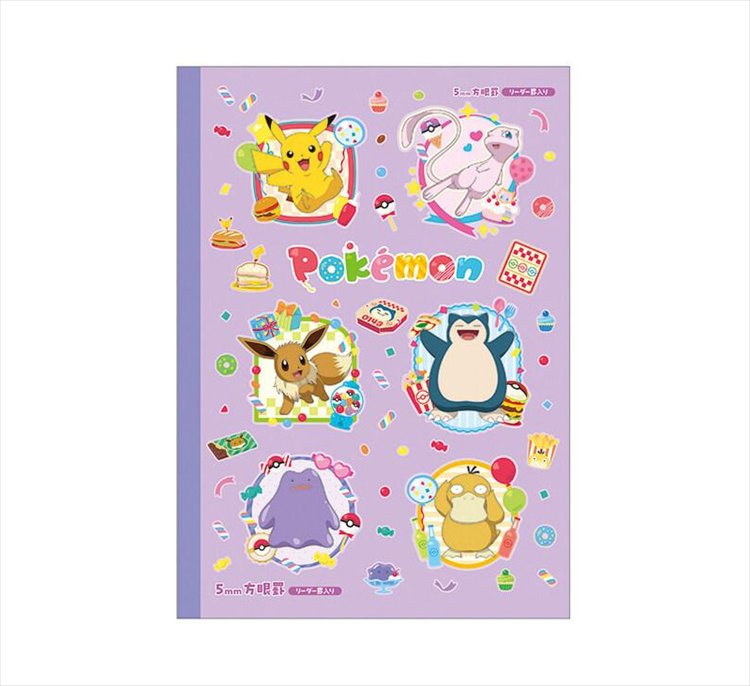 Pokemon - B5 Notebook Purple