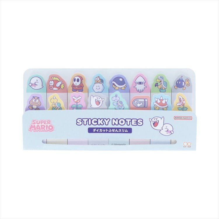 Super Mario - Enemies Die-Cut Sticky Notes Slim