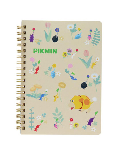 Pikmin - B6 Ring Notebook Light Orange