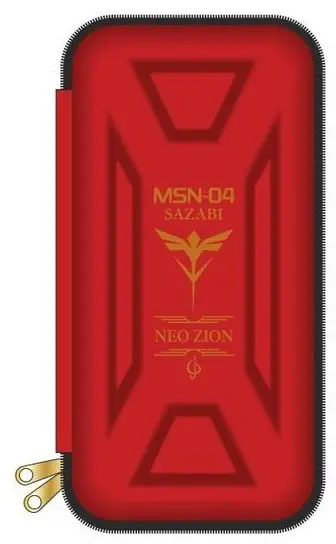 Gundam - Sazabi Gundam Semi Hard Pen Case GS9 Stationary