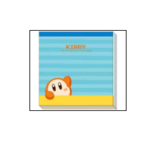 Kirby - Square Memo pad Waddle Dee