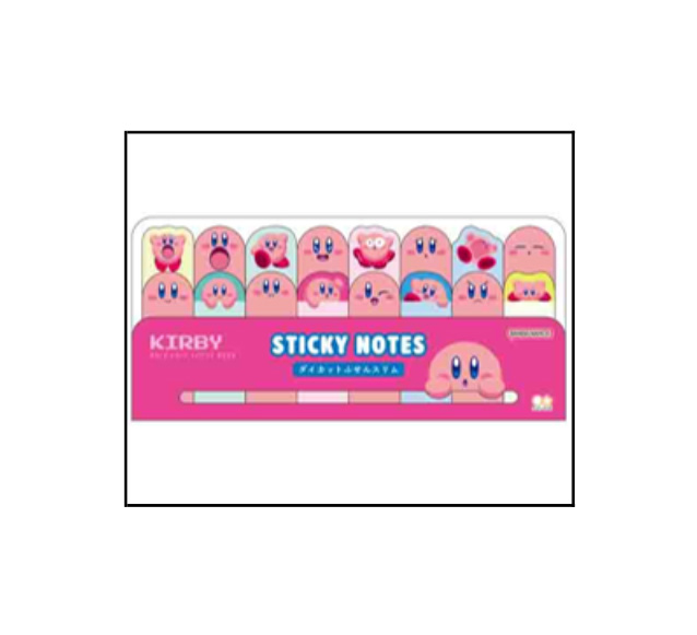 Kirby - Die Cut Sticky Notes Kirby