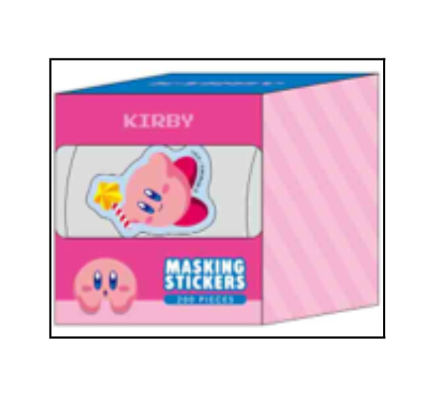 Kirby - Box Masking Sticker Kirby