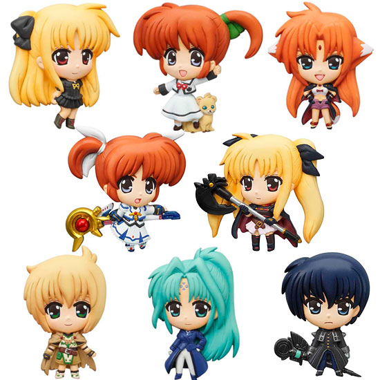 Magical Girl Lyrical Nanoha - The 1st Movie Mascot Magnets - Click Image to Close