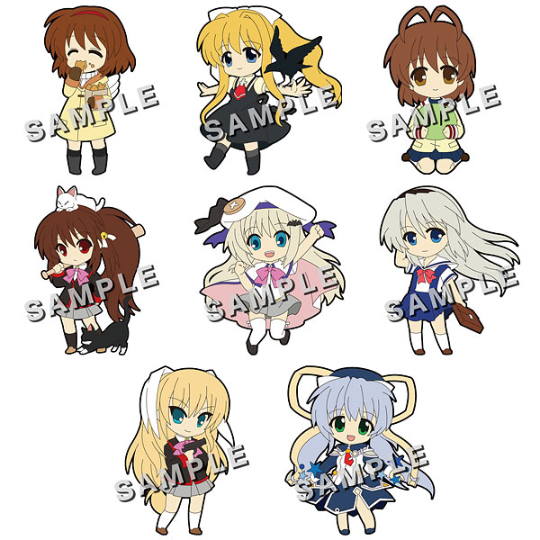 Key - Key Heroine Collection Pic Little Rubber Mascot Trading Strap Box