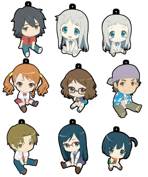 Ano Hana - Ano Hana Petanko Rubber Chara Mascots Box