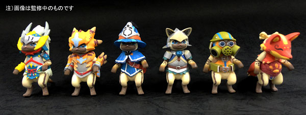 Monster Hunter - Otomo Airu COmrade Felynx Vol 3 Capcom FIgure Builder Light Model Box
