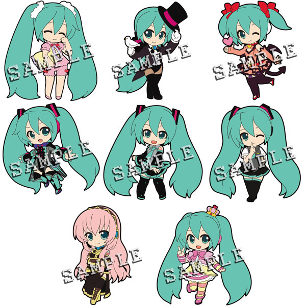 Vocaloid - Rubber Trading Phone Strap Track 04 Box