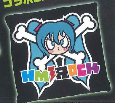 Vocaloid - Hatsune Miku Rock Cushion B