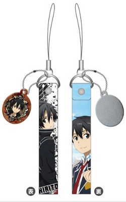 Sword Art Online - Kirito Smartphone Strap with Screen Cleaner
