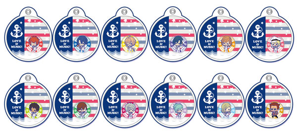 Uta no Prince-sama - Shining All Star CD Gel Phone Strap Set of 12