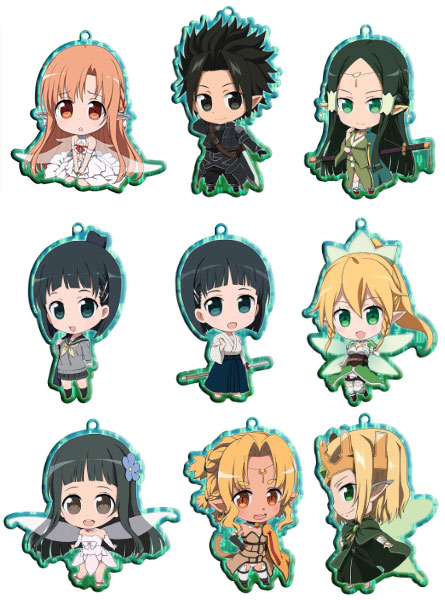 Sword Art Online - Puchikko Metal Key Chain Fairy Dance Ver.