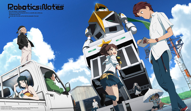 Robotics Notes - Akiho Senomiya and Kaito Yashio Group Card Game Play Desk Mat