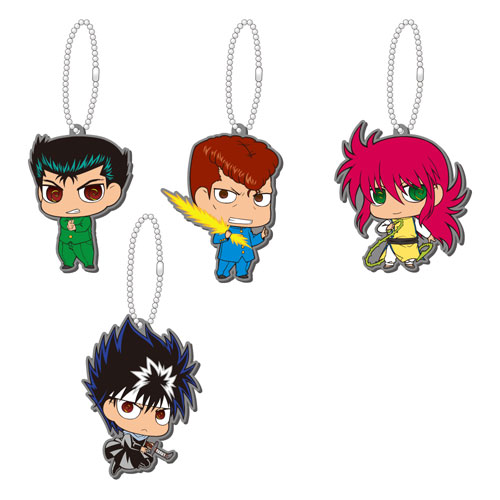 Yu Yu Hakusho - Rubber Mascot Vol. 1 Kessoku! Urameshi Team Set of 6 Re-Release Yu Yu Hakusho - Rubber Mascot Vol. 1 Kessoku! Urameshi Team Set of 6 Re-Release