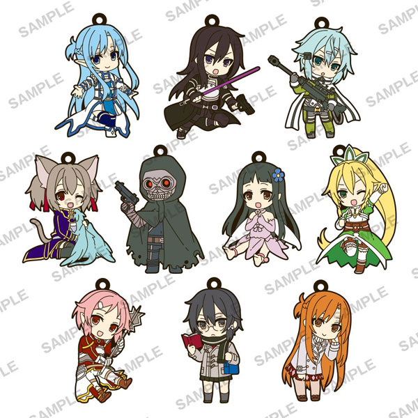 Sword Art Online 2- Trading Rubber Strap BLIND BOX