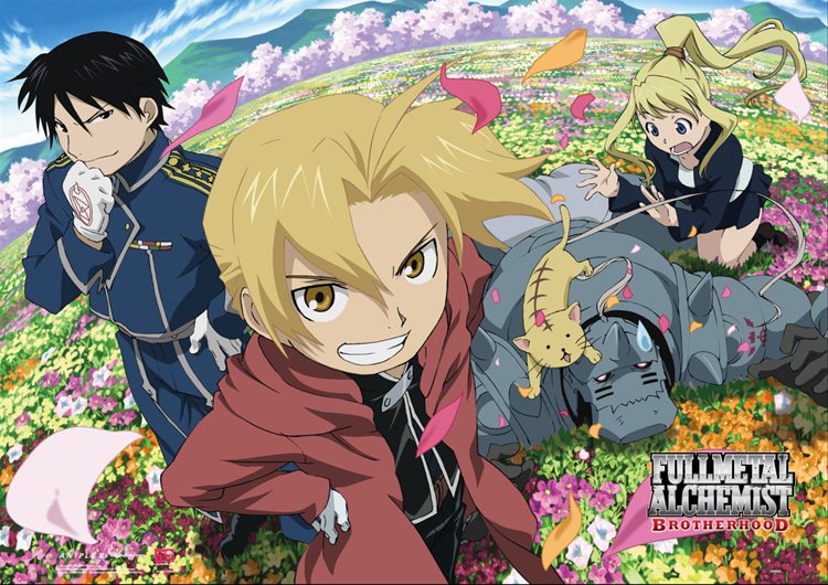 Fullmetal Alchemist - Spring Day Wall Scroll