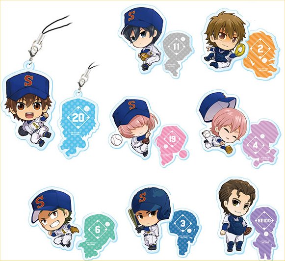 Ace of Diamond - Acrylic Charm Collection - Single BLIND BOX - Click Image to Close