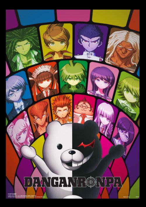 Dangan Ronpa The Animation - Hopes Peak Academy Students Wall Scroll Re-Release