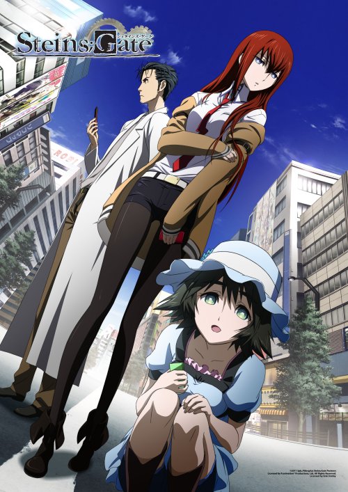 Steins Gate - Okabe Rintaru, Kurisu Makise, Mayuri Shiina Wallscroll