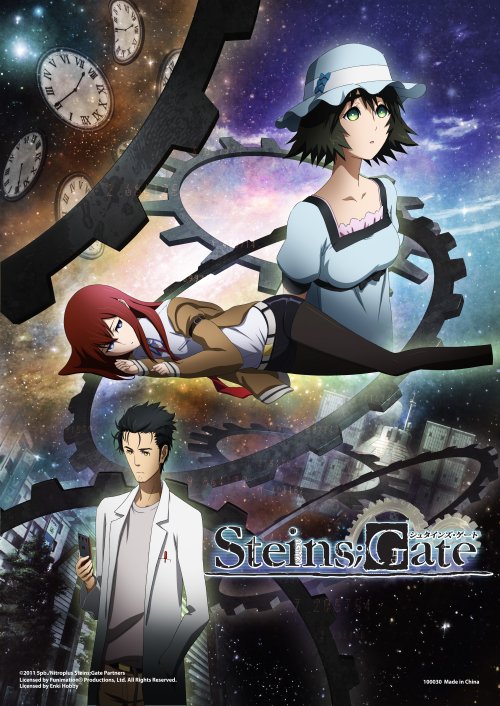 Steins Gate - Kurisu, Mayuri, and Rintaro Wallscroll Re-Release