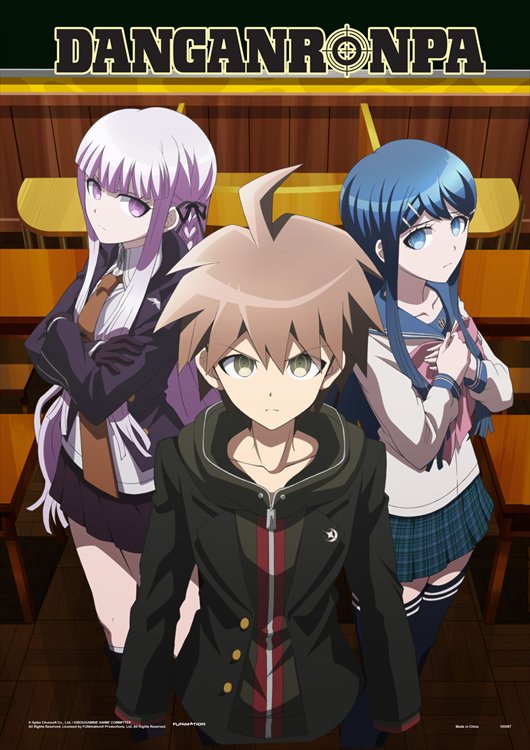 Dangan Ronpa The Animation - Classroom Despair Wall Scroll