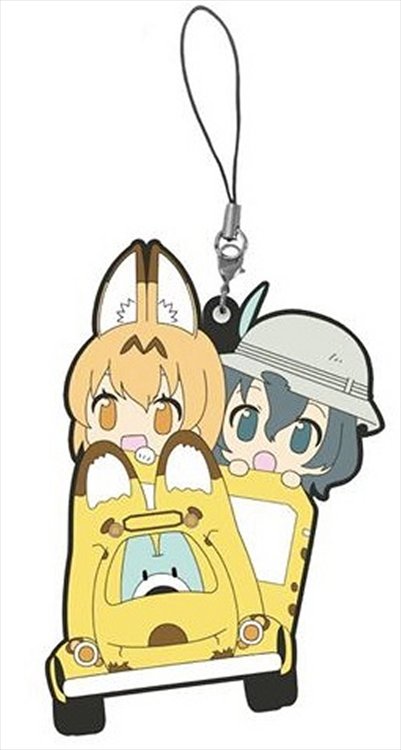 Kemono Friends - Serval and Kaban Keychain - Click Image to Close