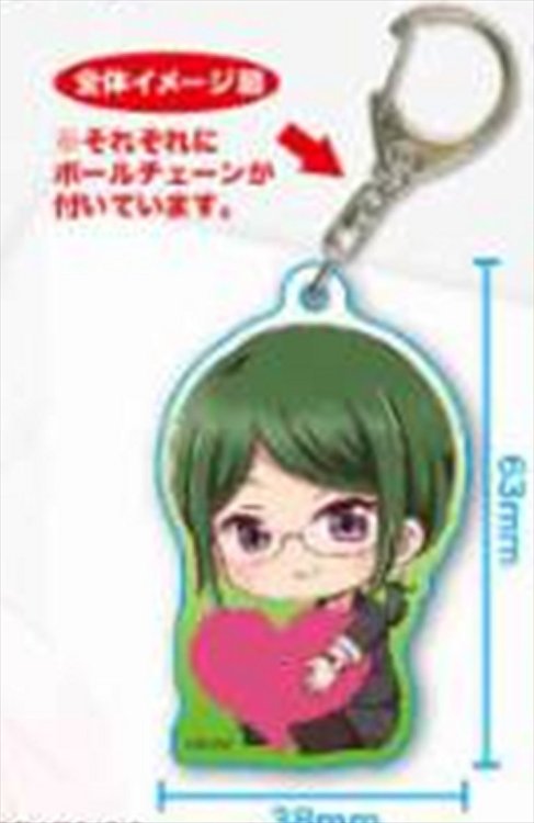 Love is Hard for Otaku - Hanako Koyanagi Acrylic Keychain