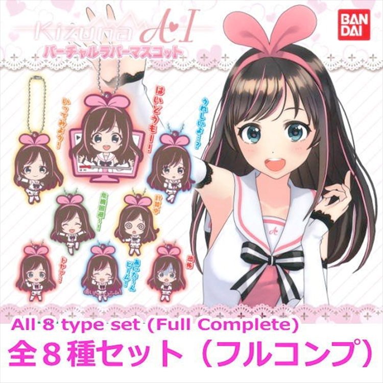 Kizuna AI - Rubber Strap set of 8