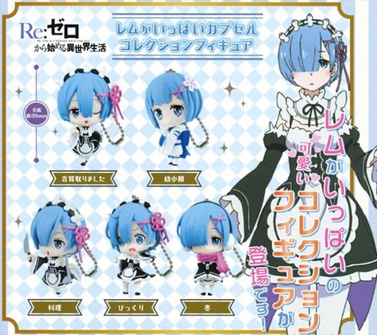 Re:Zero Starting Life in Another World - Ram Character set of 5