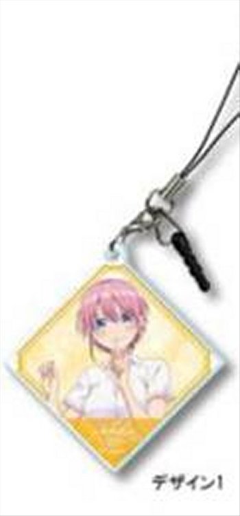 The Quintessential Quintuplets - Nakano Ichika Acrylic Phone Strap - Click Image to Close