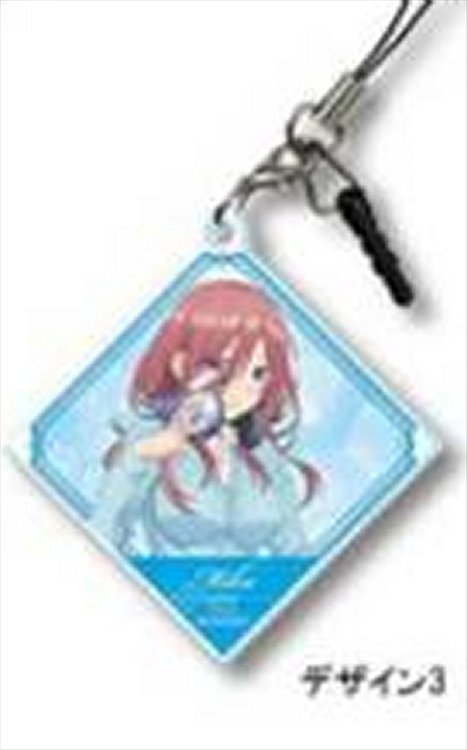 The Quintessential Quintuplets - Nakano Miku Acrylic Phone Strap - Click Image to Close