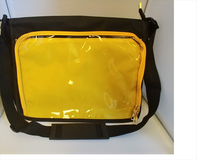 Aniji Itabag - Changable Messenger Bag Yellow - Click Image to Close