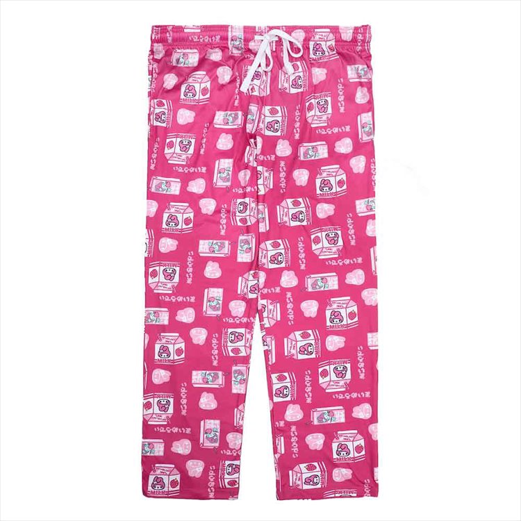 Sanrio - My Melody Strawberry Milk Sleep Pants L