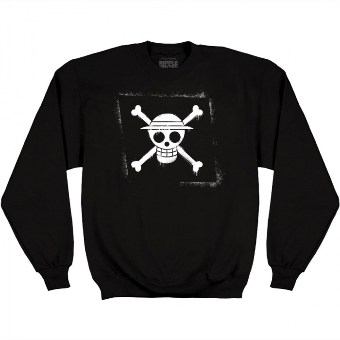 One Piece - Luffy Skull Sweatshirt M