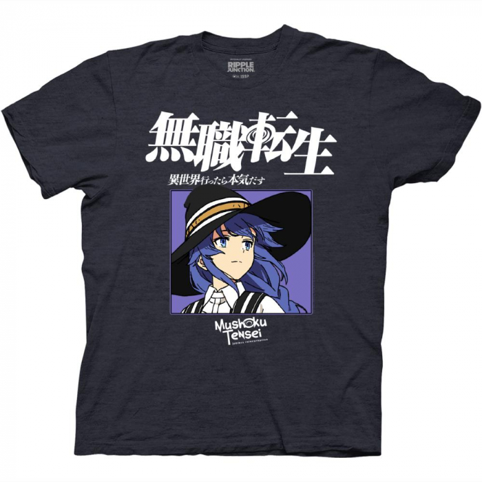 Mushoku Tensei Jobless Reincarnation - Roxy Heather Navy T-Shirt M