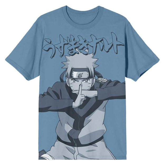 Naruto Shippuden - Ox Hand Pose Oversized Print T-Shirt S