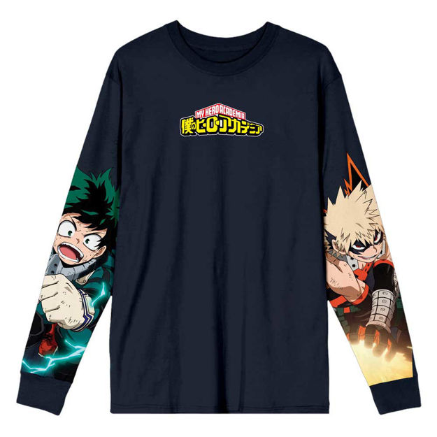 My Hero Academia - Deku and Bakugo Long Sleeve T-Shirt S